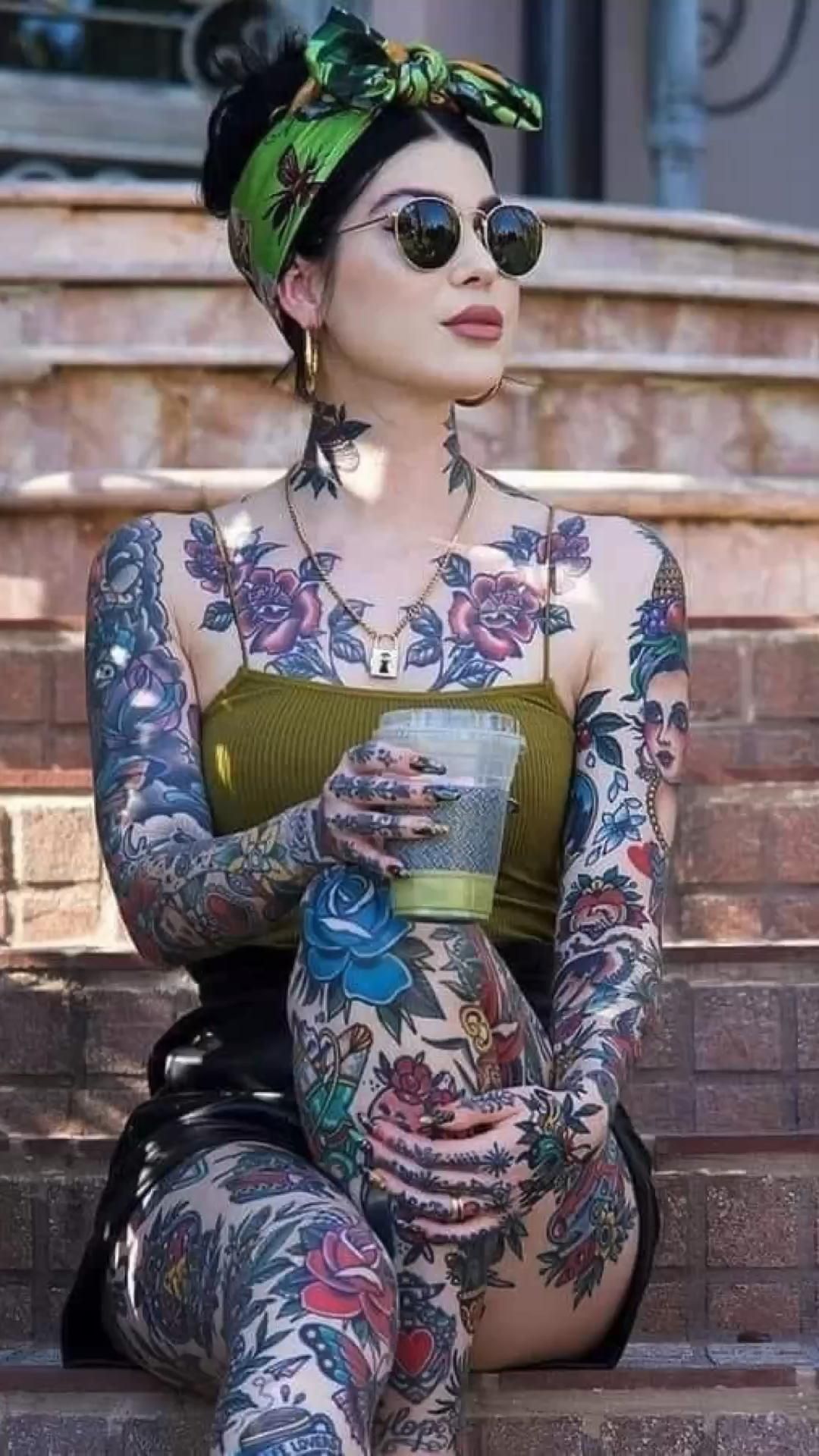 Discover The Unique Beauty Of Anna Melian’s Captivating Tattoos And ...